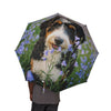 48 Semi-Automatic Umbrella – Windproof Large Travel Rain Umbrella