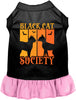 Black Cat Society Pet Dress