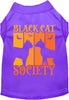 Black Cat Society Pet Shirt