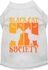 Black Cat Society Pet Shirt