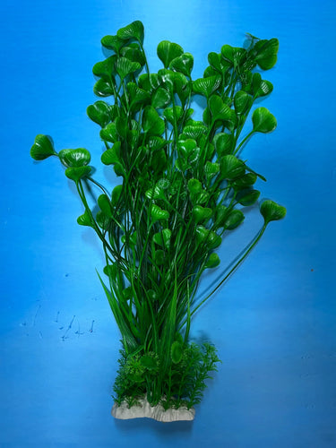 Artificial Aquarium Plant for Fish Tanks, LARGE aquarium plastic plant, 25 TALL