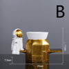 Astronaut Spaceman Decoration TV Cabinet Wine Cabinet Book