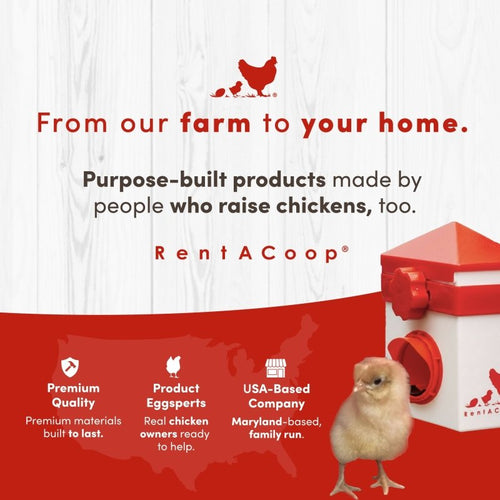 RentACoop Big Red Barn Chick Brooder