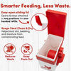 RentACoop Chick2Chicken 2.5lb BPA-Free Single-Port Feeder