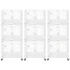 24-30 White Metal Wire Dog Crate DLS2402/DLS3002