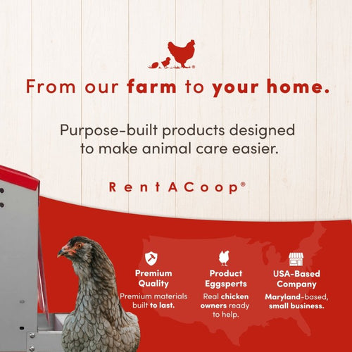 RentACoop Roll-Out Reversible Nesting Box Efficiency - One Compartment