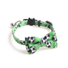 Sports Bow Tie Cat Collar with Bell