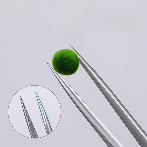 2 Pcs Set 6 Durable Stainless Steel Tweezer Set: Rust-resistant, Highly Elastic, Anti-static