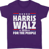 Harris Walz For The People | Kamala Harris 2024 Shirt | Tim Walz Shirt | Democrat Shirt Dark T1251 - KH2