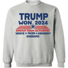 Trump Won 2024, Trump 47th President, Trump Dream Team Activated Shirt Bright T1710 - GOP