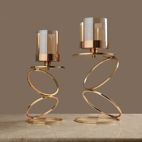 Aromatherapy Candle Holder Table Decoration Glass Ornaments