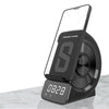 Mobile Phone Holder Wireless Charging Bluetooth Clock Speaker
