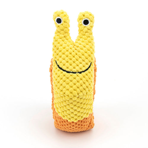 Squeaky Snail Snuffle Dog Toy
