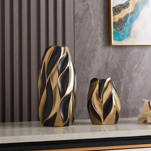 Light Luxury Advanced Creative Living Room Decoration Ceramic Vase