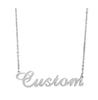 Stainless Steel Customized Various Sign Name Necklace Custom Butterfly Heart Nameplate For Women Girls Christmas Gift