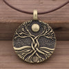 Ancient Moon World Tree Pendant European And American Fashion Jewelry