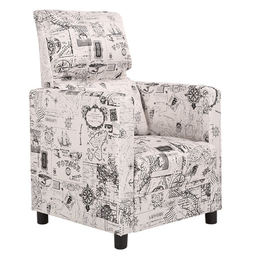 European Style Single Person Cloth Sofa