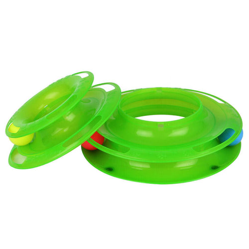 Interactive Cat Ball Disk Toy