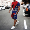 Digital Color Printed Casual Men's Short T Beach Pants Suit Summer Loose Shorts