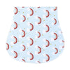 Children's breastfeeding and sweat-absorbent towel bib