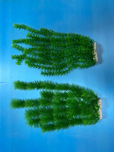 Artificial Aquarium Plant for Fish Tanks, LARGE aquarium plastic plant, 21 TALL