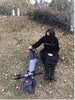 Double Drive Folding Scooter With Wide Tires
