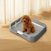 Pee Pad Holder Potty Pads Reusable Mesh Open Top Training Toilet Potty Tray Comfortable Toilet with Protection for Large Puppy