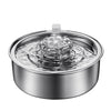 Stainless Steel Smart Pet Water Dispenser with Automatic Circulation and Filtration, Large Capacity Feeder for Cats and Dogs