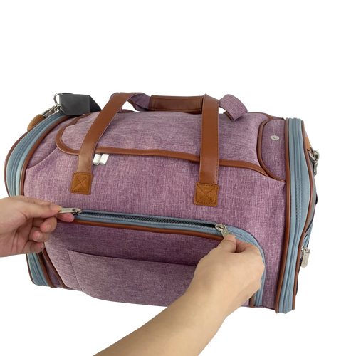 Mr. Peanut's Gold Series Standard Size Airline Compliant Expandable Pet Carrier V2.0