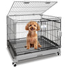 24-30 Black Metal Wire Dog Crate LS-2N01/LS-2.5N01