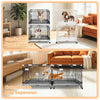 24-30 Black Metal Wire Dog Crate LS-2N01/LS-2.5N01