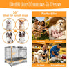 24-30 Black Metal Wire Dog Crate LS-2N01/LS-2.5N01