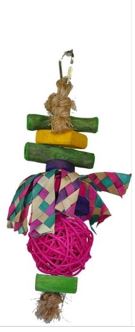 A&E Cage Java Wood Hoola Bella Bird Toy