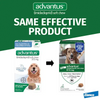 Advantus Flea Soft Chews for Large Dogs 23-110 lbs. 30 Count