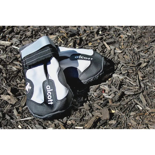 Alcott Explorer Adventure Dog Boots, Grey& Black Small