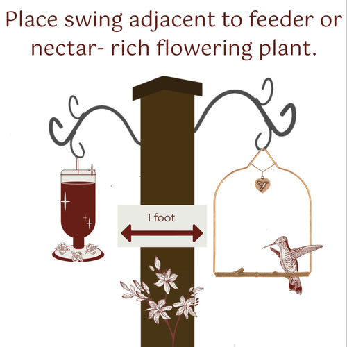 Copper Swing, Rustic Perch