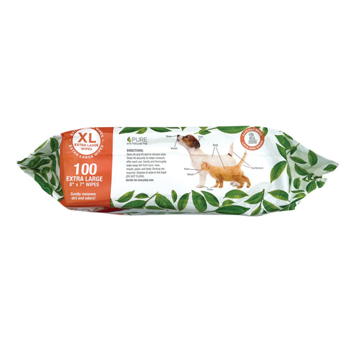 Grooming and Cleansing Wipes (Fragrance-Free)