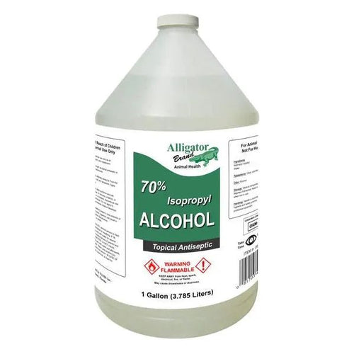 Alligator Brand 70% Isopropyl Rubbing Alcohol 1 Gallon 4-Pack