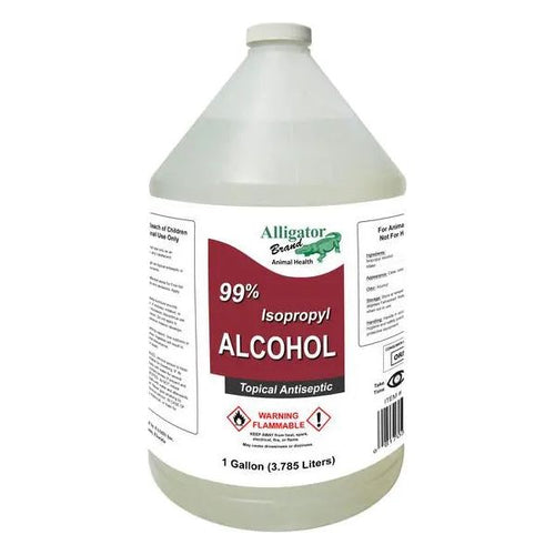 Alligator Brand 99% Isopropyl Rubbing Alcohol 1 Gallon