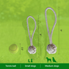 ECO-BALL-TUG:  Non-Toxic Dog Toy, Eco-Friendly, Natural Cotton Rope