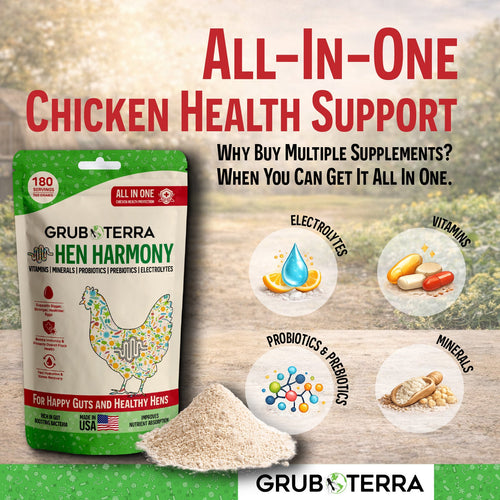 Hen Harmony. The Daily All In One Supplement for Flock Resilience