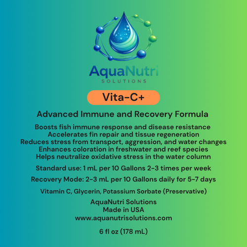 AquaNutri Solutions Saltwater Multivitamin and Vita-C+ Bundle