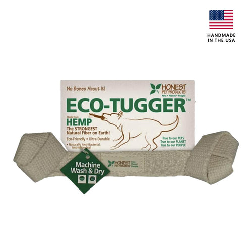 Eco-Friendly Dog Tug Toy - The Eco-Tugger