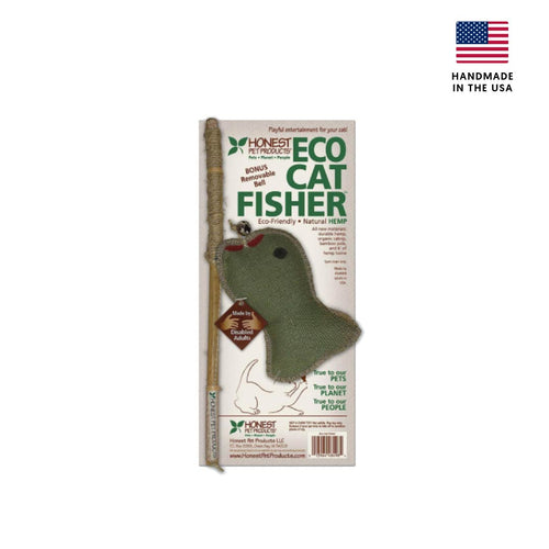 Natural Wand Cat Toy - Eco-Cat Fisher