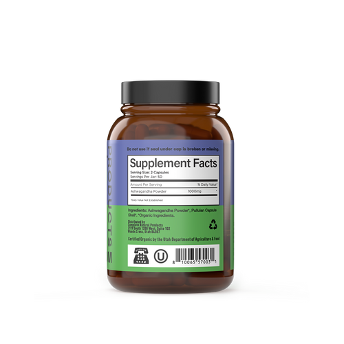 Organic Ashwagandha Capsules