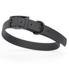 BioThane Waterproof Dog Collar - XS: L 12-15 x W 5/8 - Black OR Brass Hardware