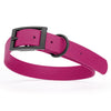 Dogline Biothane Waterproof Dog Collar with Black Hardware - Size XL (22 to 25 inches)