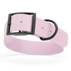 BioThane Waterproof Dog Collar - XS: L 9-12 x W 1/2 - Black OR Brass Hardware