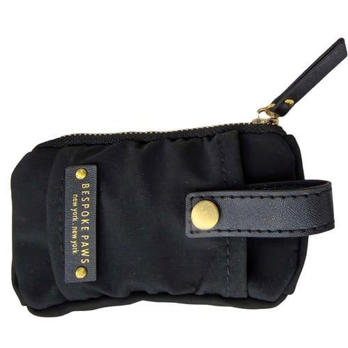 Pawsh Pouch: Dangle-Free Waste bag Dispenser-Black