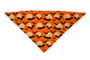 Moon Orange with Bats Dog Bandana